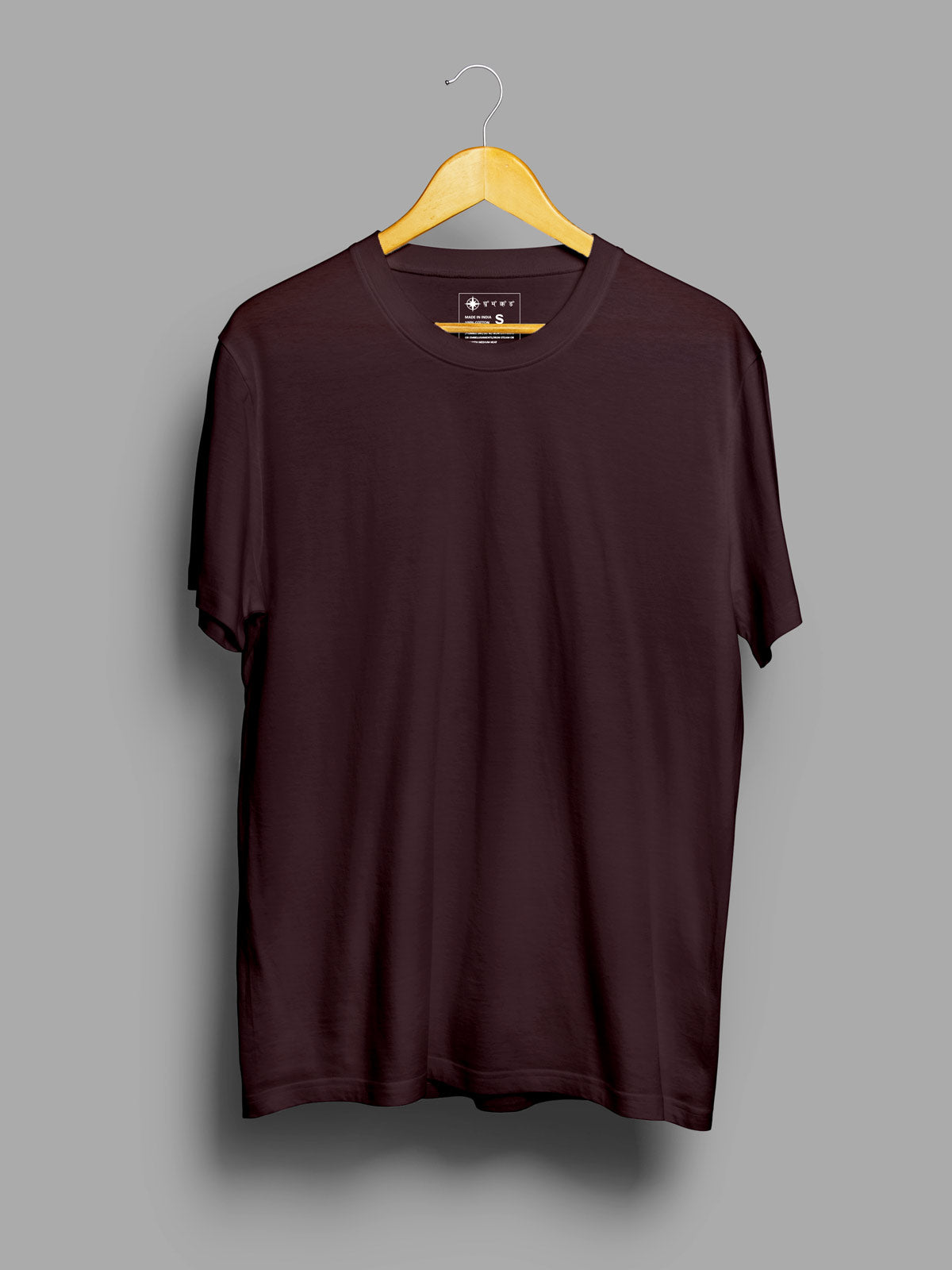 Coffee Brown, Yellow & Lavender Combo T shirt | Pack of 3