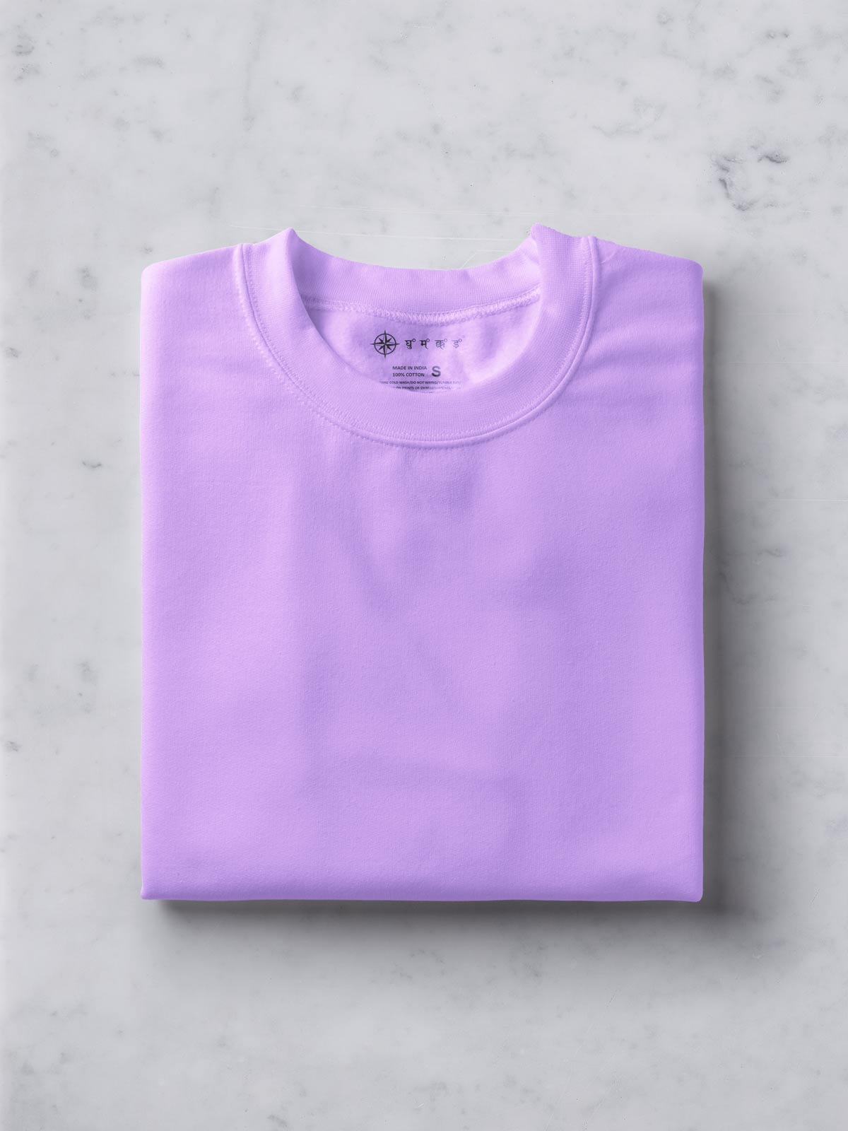 Lavender-t-shirt-for-men by Ghumakkad