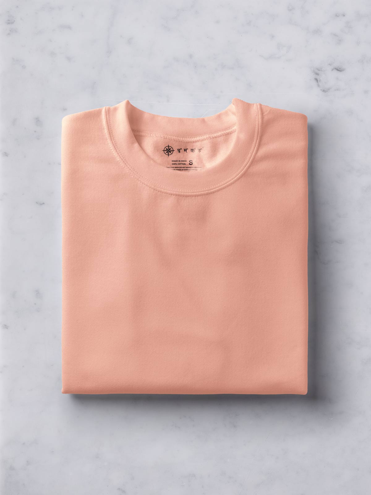 Light Grey, Peach & Black Combo T shirt | Pack of 3