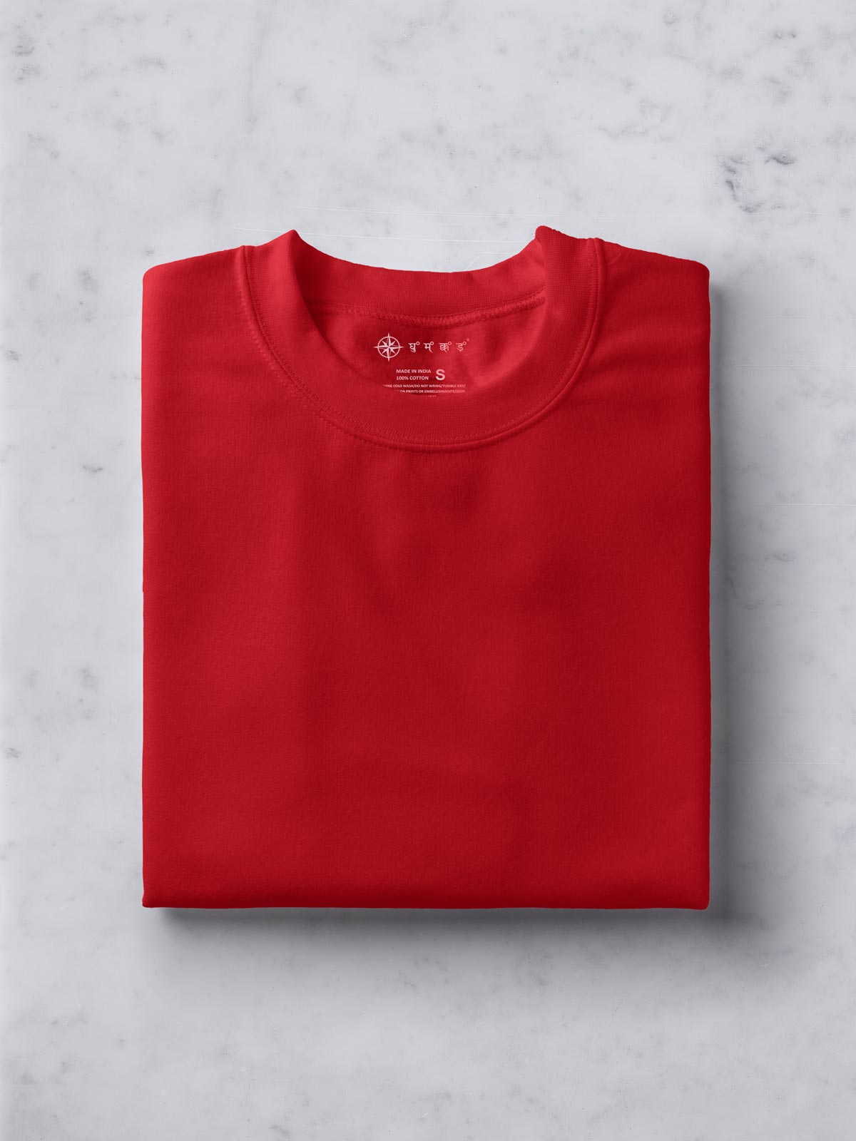 Red-t-shirt-for-men by Ghumakkad