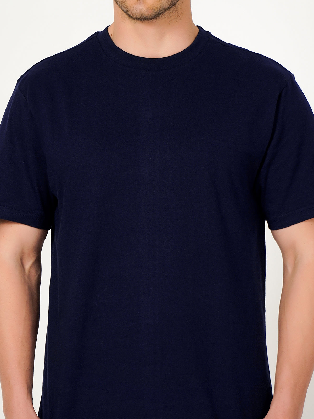 Midnight Blue | Plain t shirt