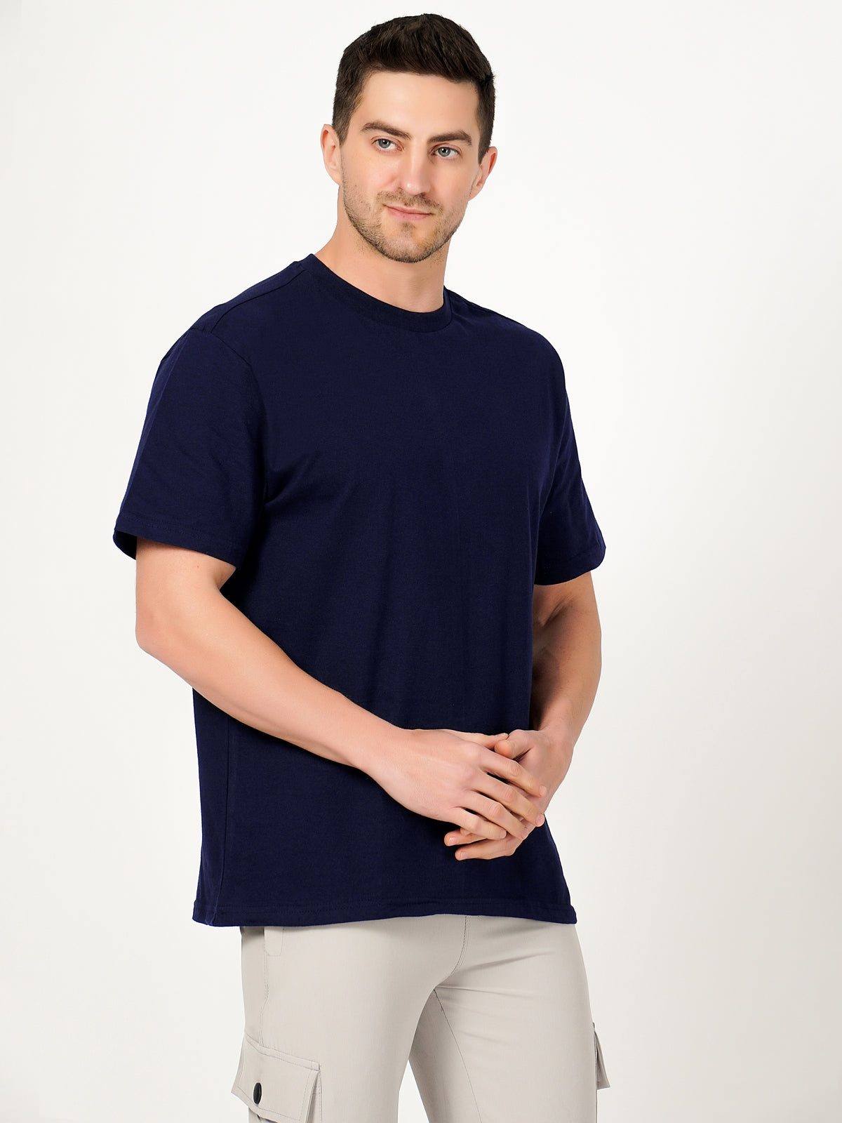 Midnight Blue | Plain t shirt